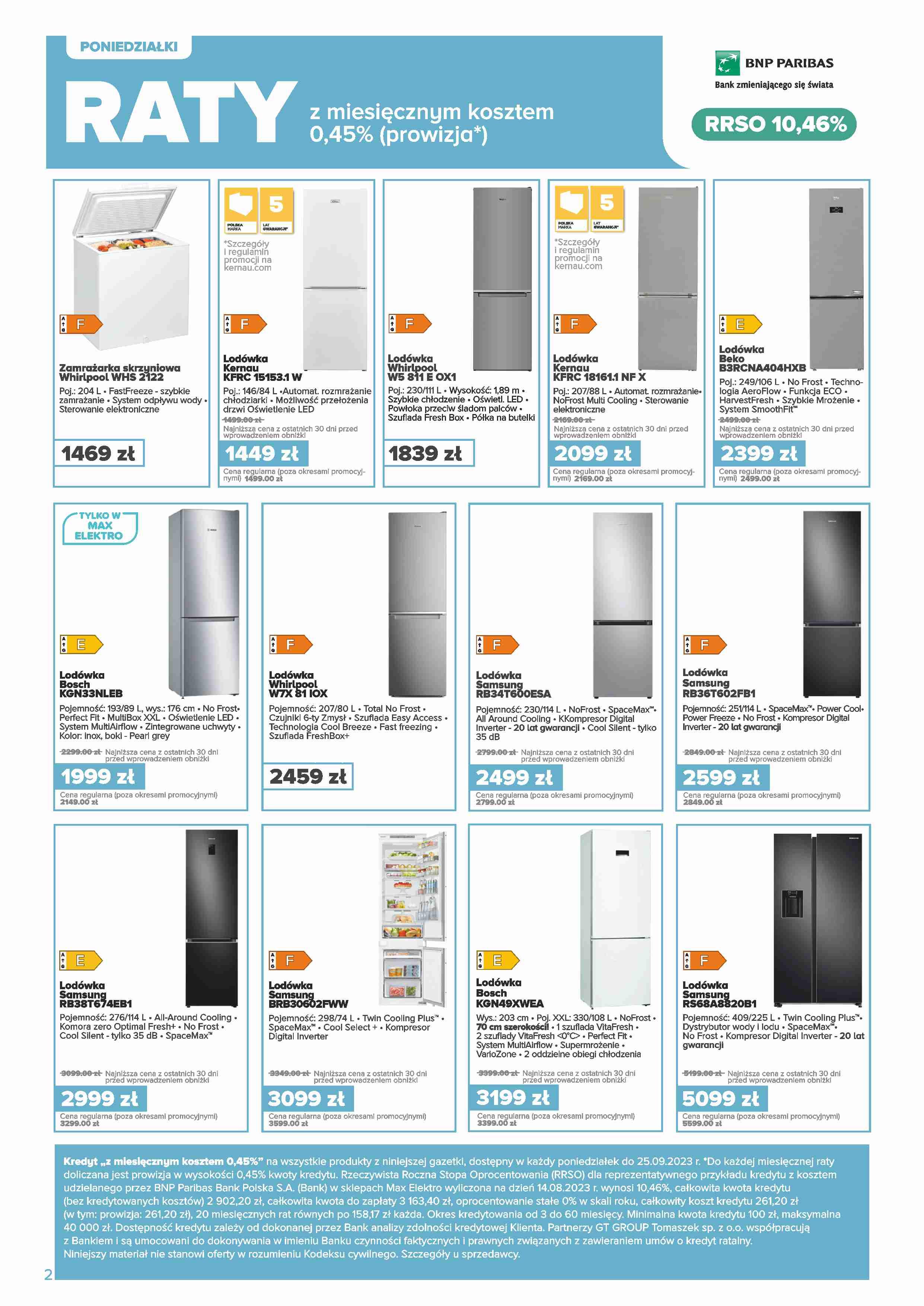 Gazetka promocyjna Max Elektro str. 2