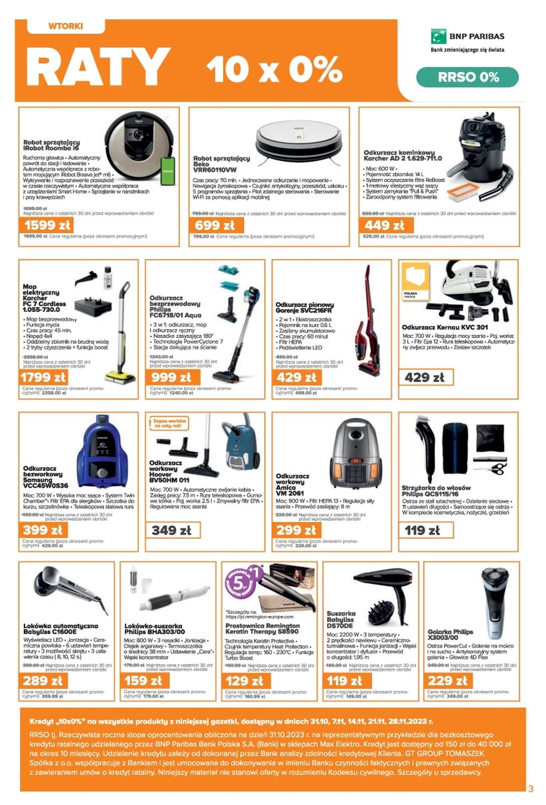 Gazetka promocyjna Max Elektro str. 3