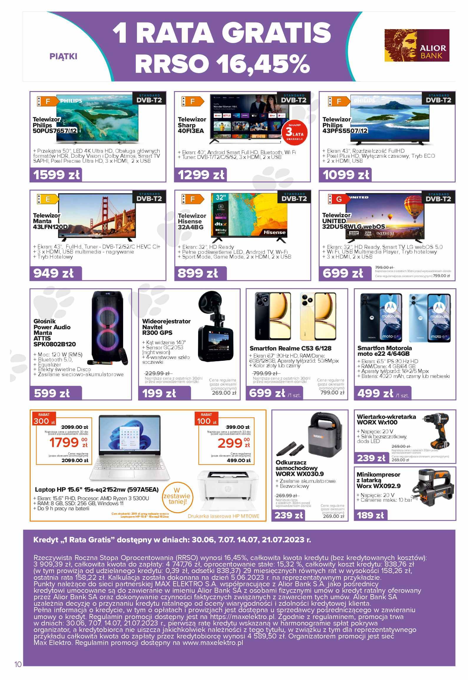 Gazetka promocyjna Max Elektro str. 10