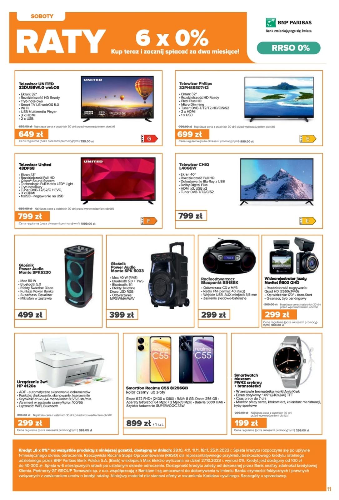 Gazetka promocyjna Max Elektro str. 11