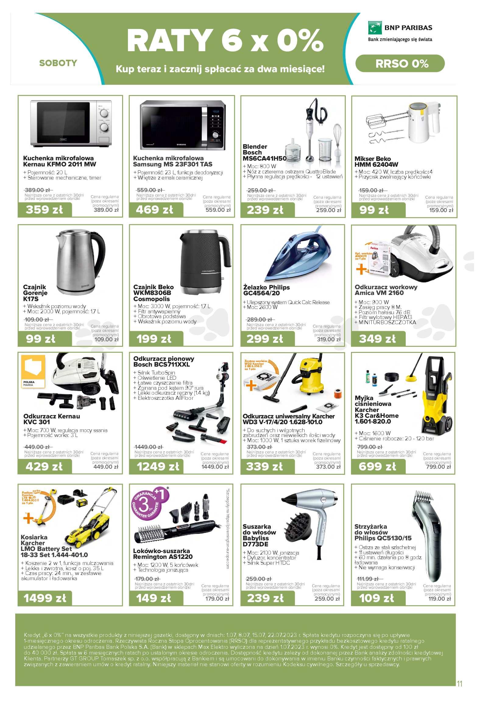 Gazetka promocyjna Max Elektro str. 11