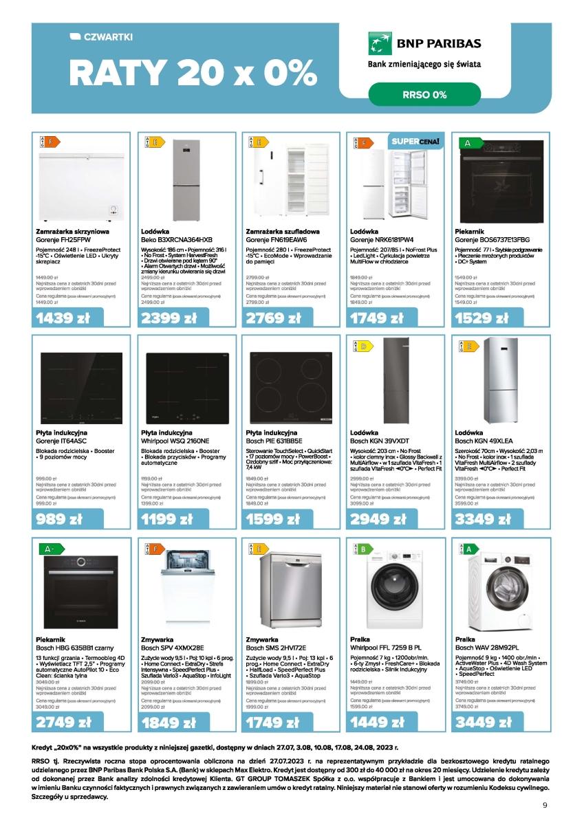 Gazetka promocyjna Max Elektro str. 9