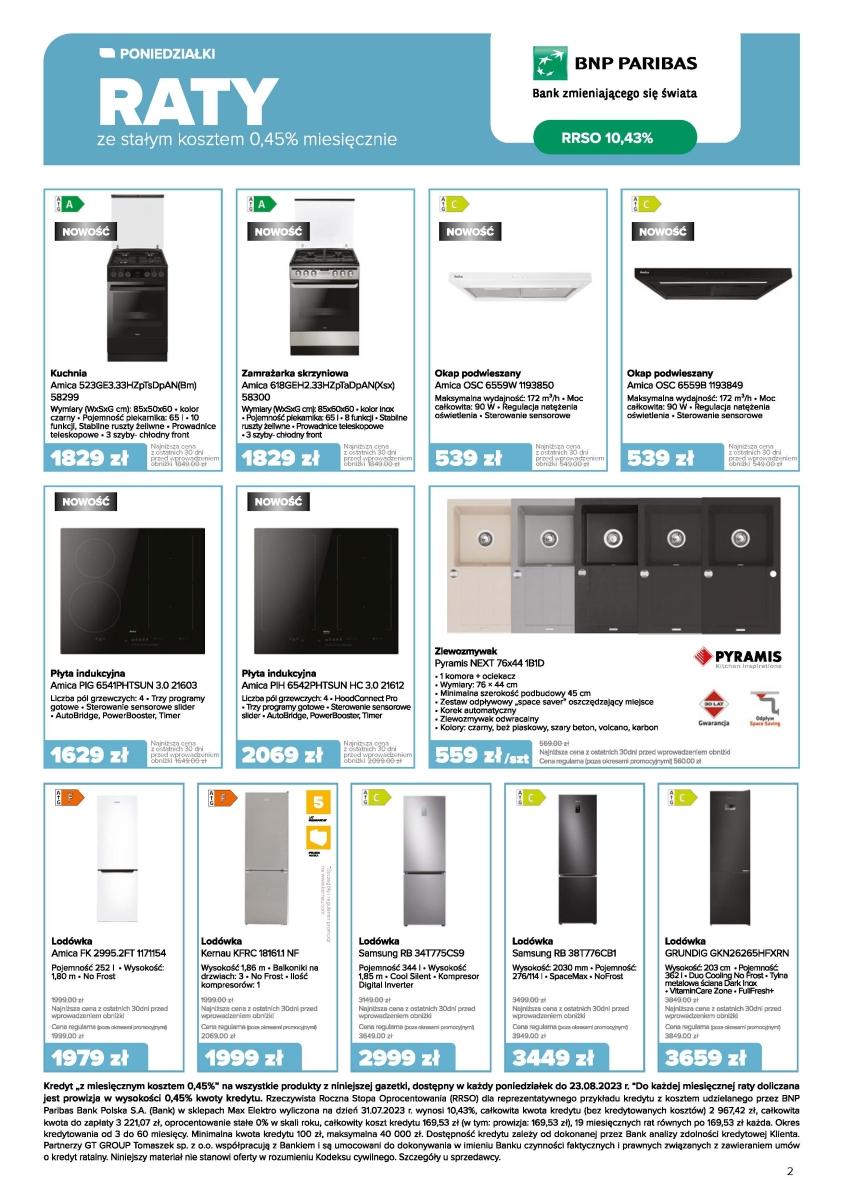 Gazetka promocyjna Max Elektro str. 2