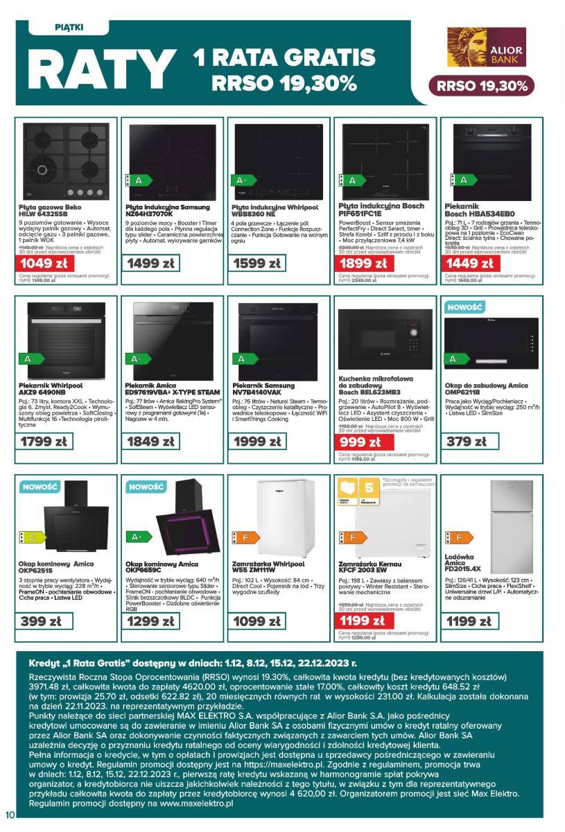 Gazetka promocyjna Max Elektro str. 10