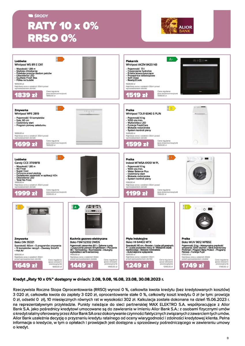 Gazetka promocyjna Max Elektro str. 8