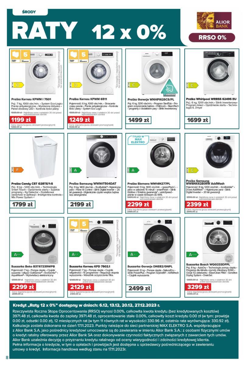 Gazetka promocyjna Max Elektro str. 8